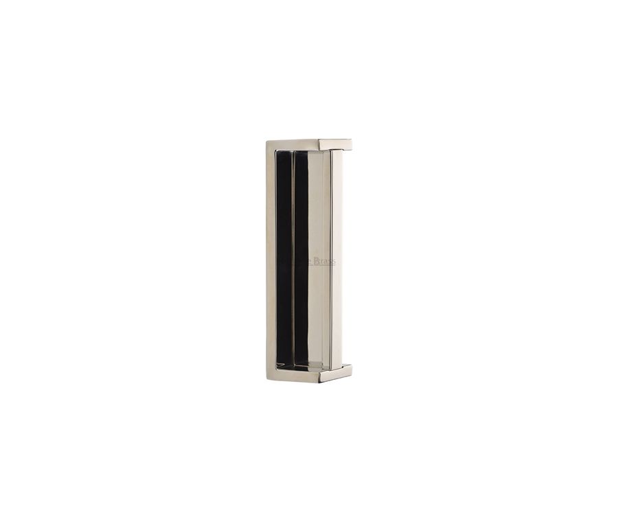 Heritage Brass Polished Nickel Finish Heritage Brass Sliding Flush Pull | C1874-PNF