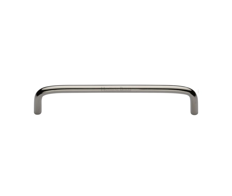 Heritage Brass Polished Nickel Finish Wire Cabinet Pull Handle 160mm