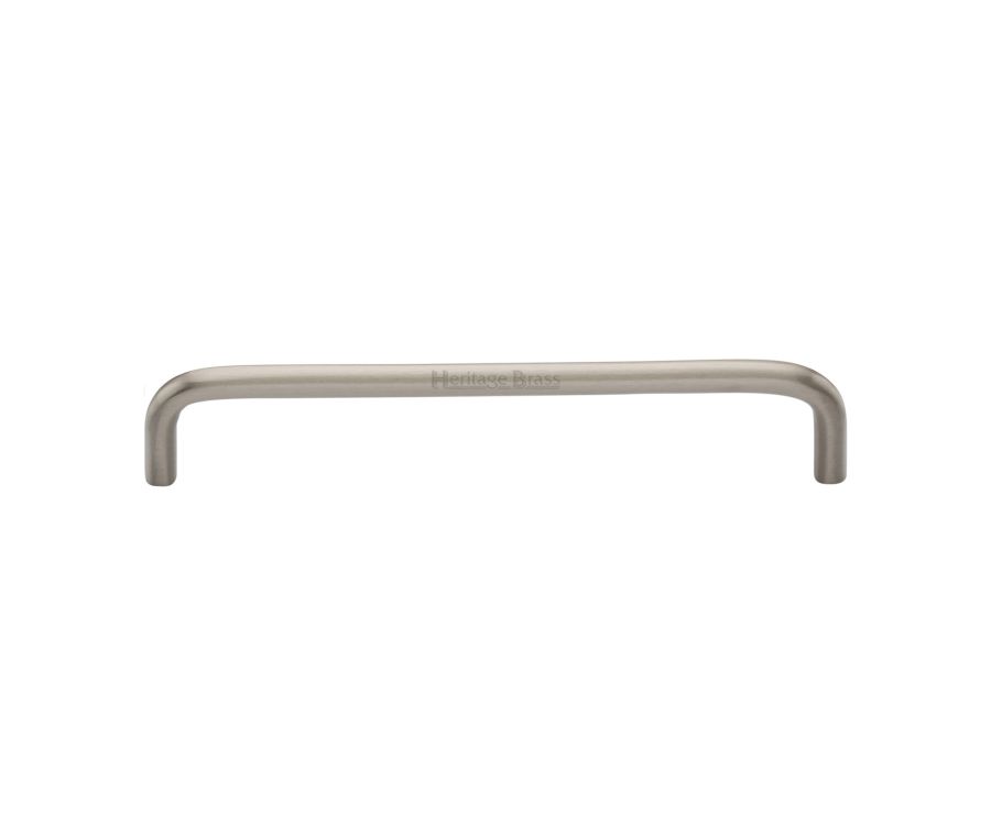 Heritage Brass Satin Nickel Wire Cabinet Pull Handle 160mm