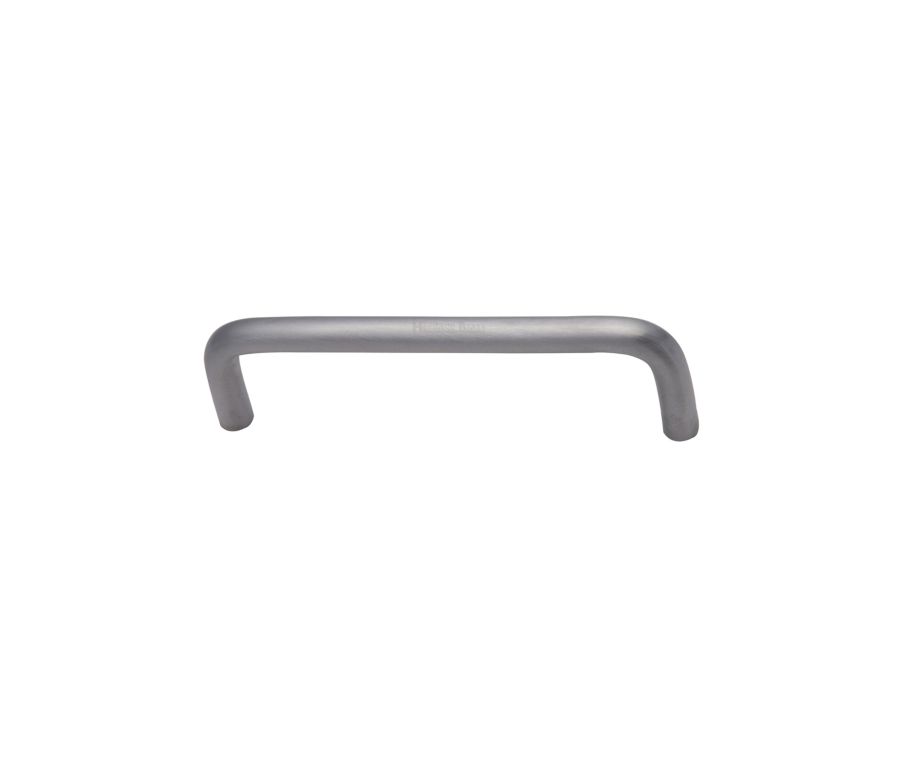 Heritage Brass Satin Chrome Wire Cabinet Pull Handle 96mm