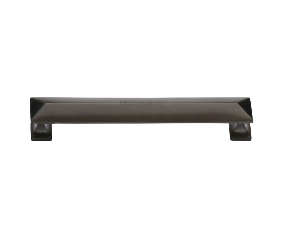 Heritage Brass Matt Bronze Pyramid Cabinet Pull Handle 152mm