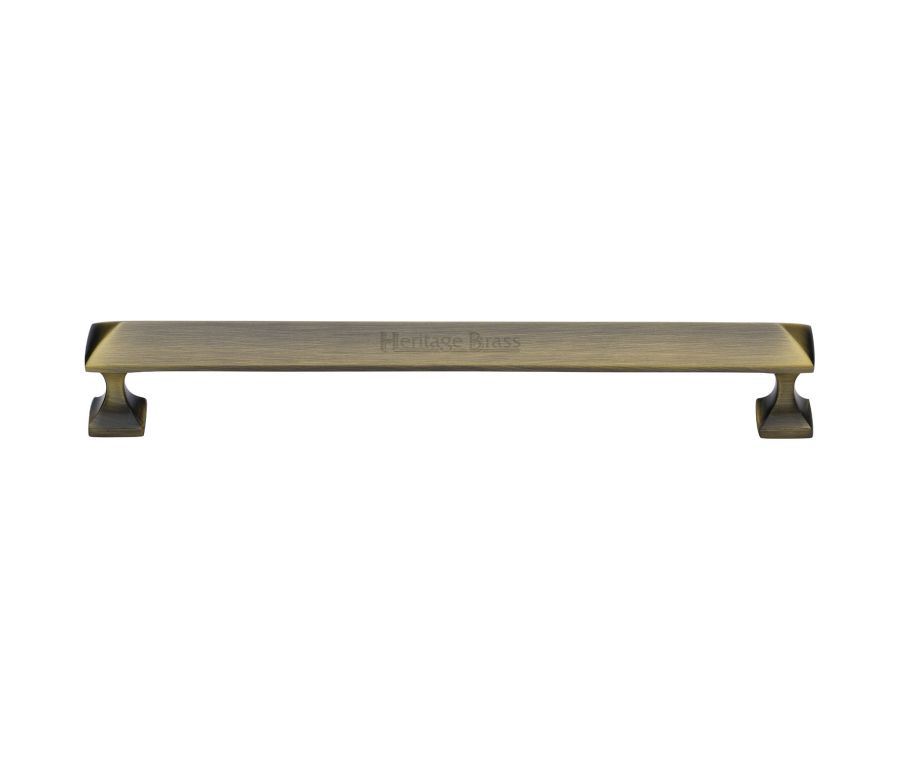 Heritage Brass Antique Brass Pyramid Cabinet Pull Handle 203mm