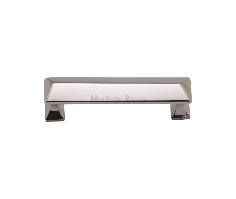 Heritage Brass Polished Chrome Pyramid Cabinet Pull Handle 203mm