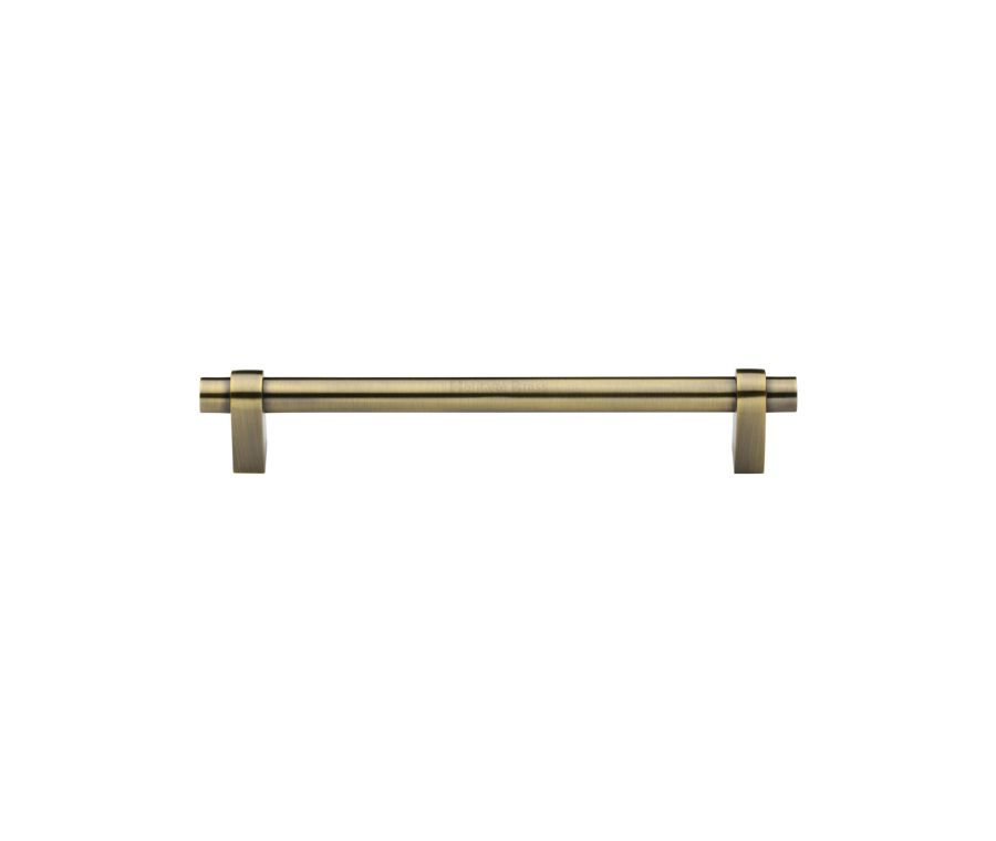 Heritage Brass Antique Brass Industrial Cabinet Pull Handle 128mm