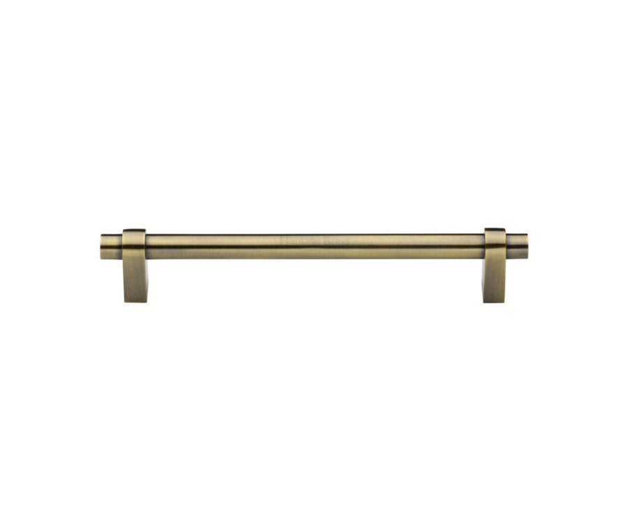 Heritage Brass Antique Brass Industrial Cabinet Pull Handle 160mm