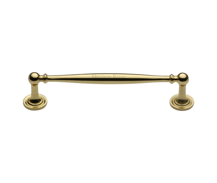 Heritage Brass Polished Brass Colonial Cabinet Pull Handle 152mm