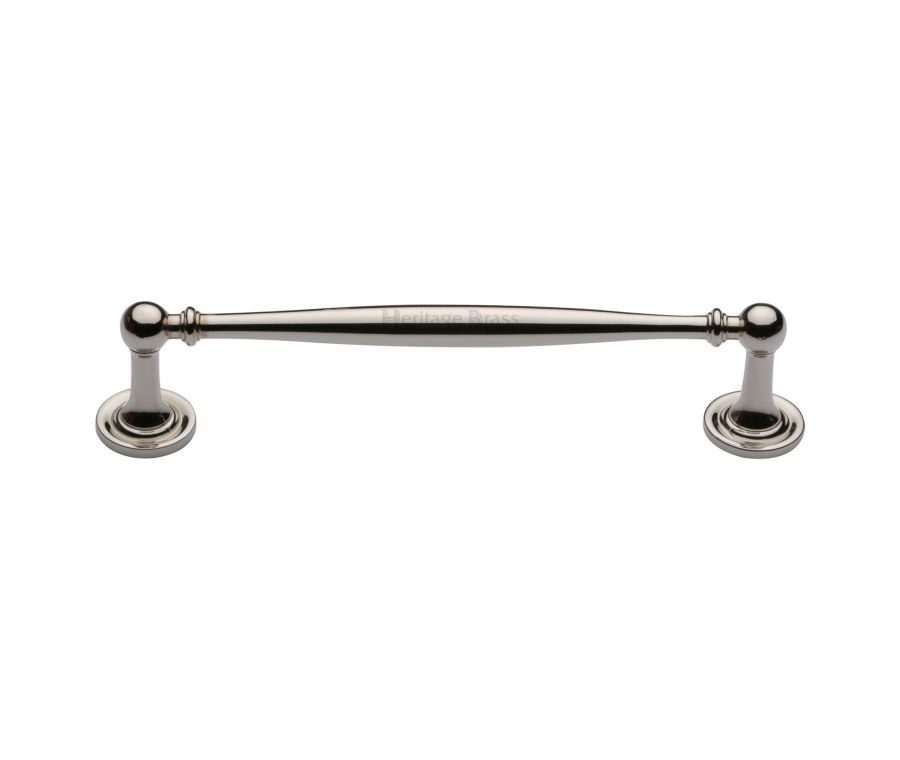Heritage Brass Polished Nickel Finish Colonial Cabinet Pull Handle 152mm