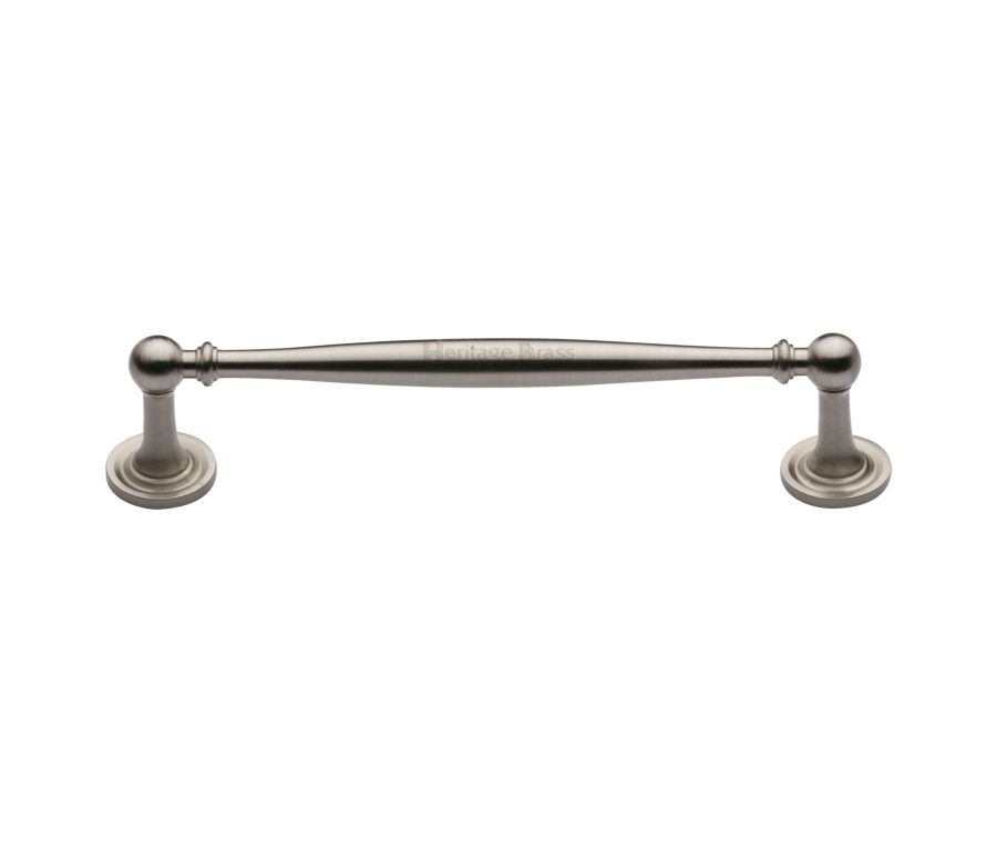 Heritage Brass Satin Nickel Colonial Cabinet Pull Handle 152mm