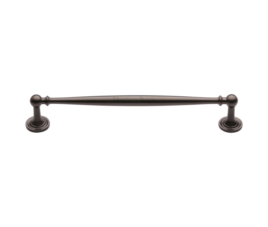 Heritage Brass Matt Bronze Colonial Cabinet Pull Handle 203mm
