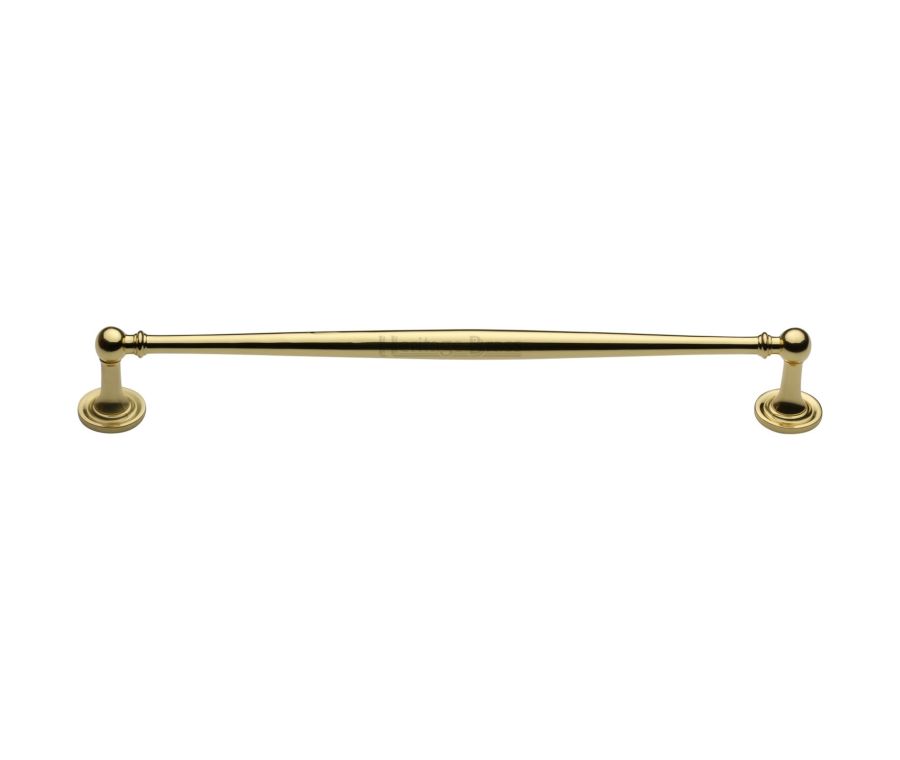 Heritage Brass Polished Brass Colonial Cabinet Pull Handle 254mm
