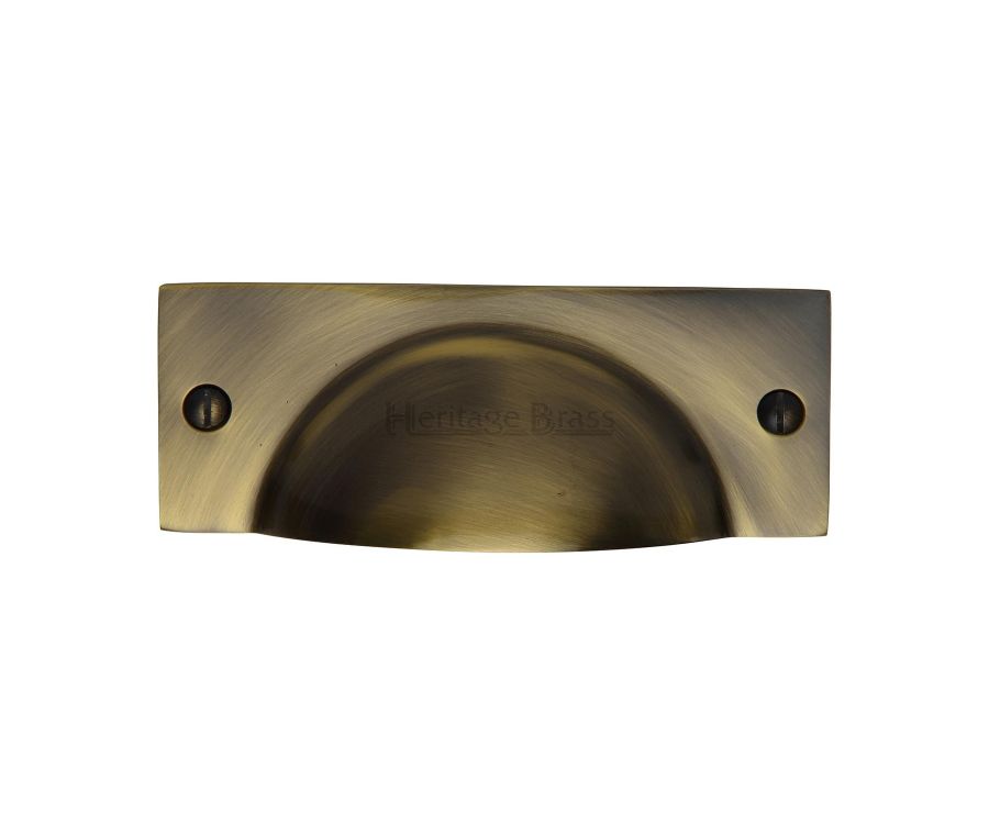 Heritage Brass Antique Brass Cheshire Cabinet Drawer Pull