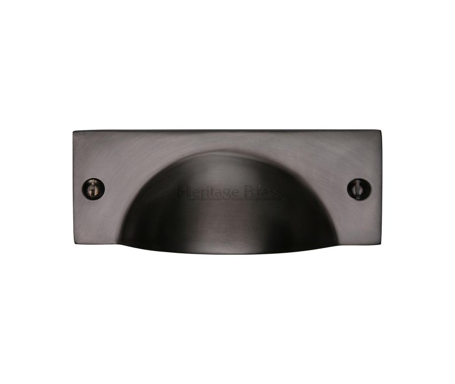 Heritage Brass Matt Bronze Cheshire Cabinet Drawer Pull