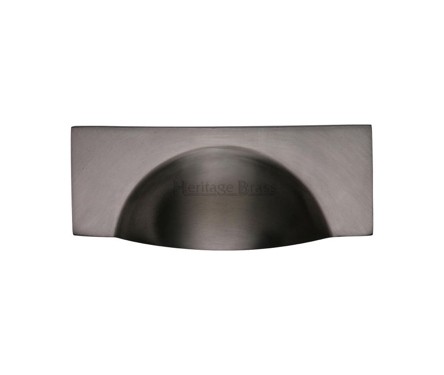 Heritage Brass Matt Bronze Hampshire Cabinet Drawer Pull 57mm