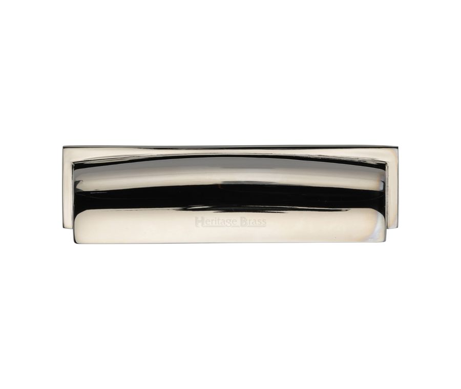 Heritage Brass Polished Nickel Finish Shropshire Drawer Pull Handle 152mm