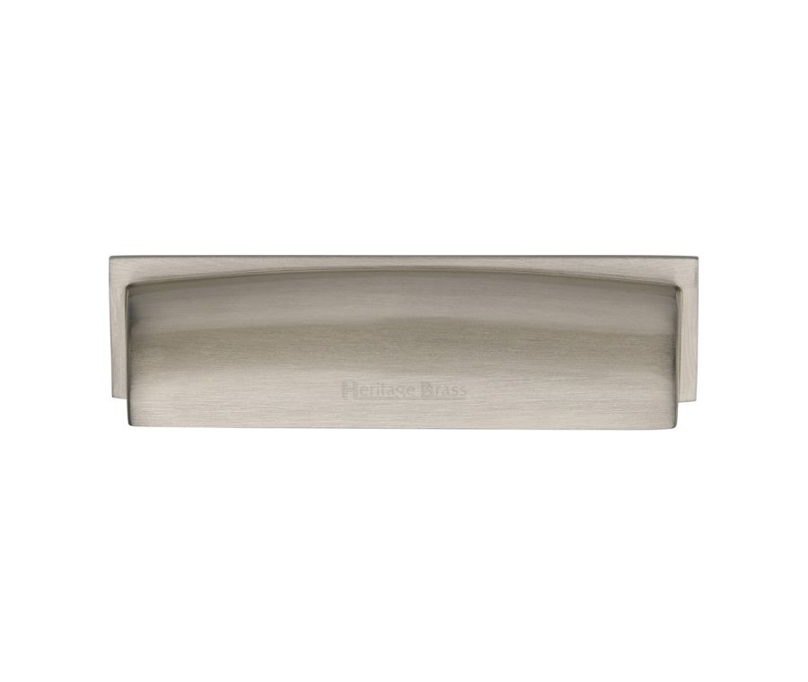 Heritage Brass Satin Nickel Shropshire Drawer Pull Handle 152mm