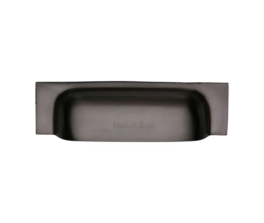 Heritage Brass Matt Bronze Military Cabinet Drawer Pull 152mm