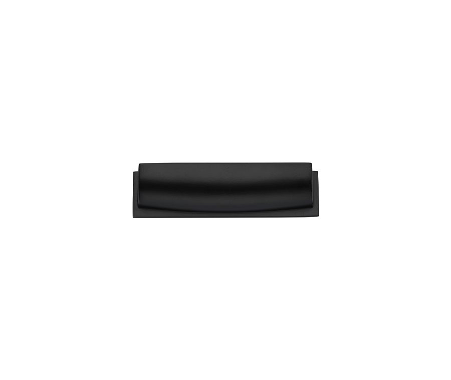 Heritage Brass Matt Black Shropshire Drawer Pull Handle 96mm