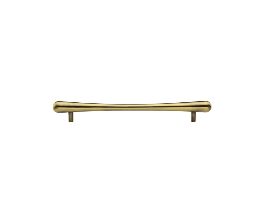 Heritage Brass Antique Brass T-Bar Raindrop Cabinet Pull Handle 128mm