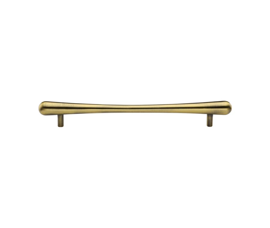 Heritage Brass Antique Brass T-Bar Raindrop Cabinet Pull Handle 192mm