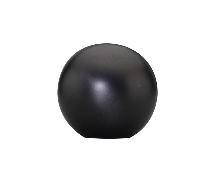 Heritage Brass Matt Bronze Globe Cabinet Knob 25mm