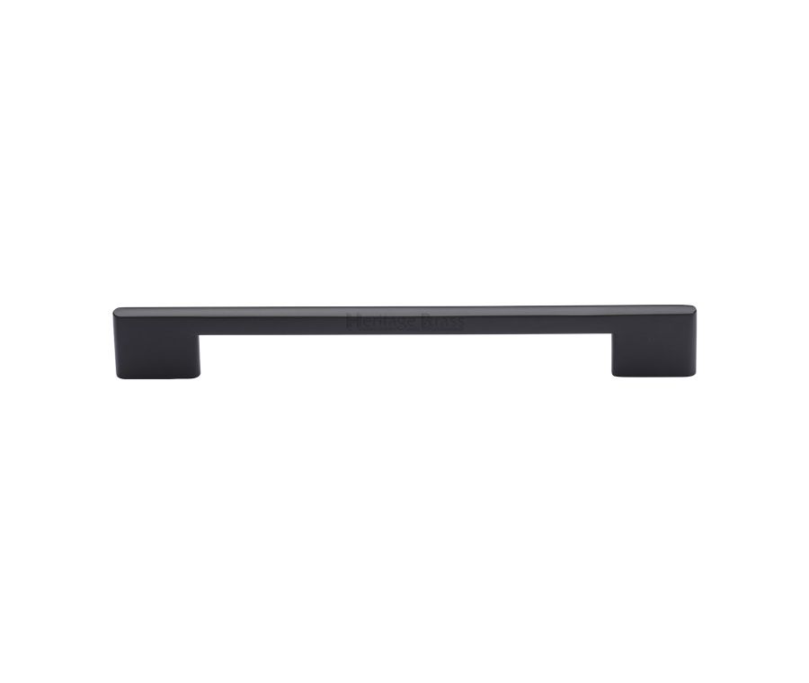 Heritage Brass Matt Bronze Slim Metro Cabinet Pull Handle 192mm