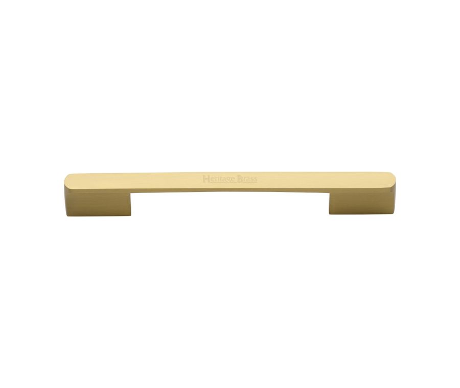 Heritage Brass Satin Brass Bridge Cabinet Pull Handle 224mm