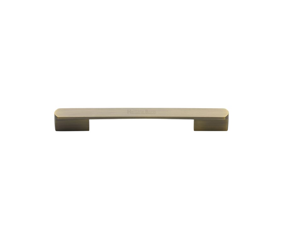 Heritage Brass Antique Brass Bridge Cabinet Pull Handle 96mm