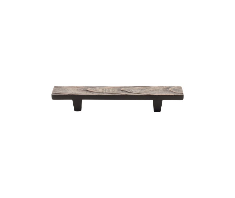 Heritage Brass Aged Copper Pine Cabinet Pull Handle 96mm