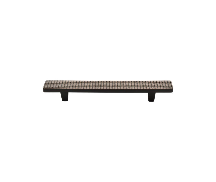 Heritage Brass Aged Copper Weave Cabinet Pull Handle 128mm