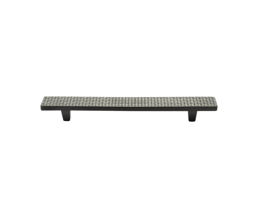 Heritage Brass Aged Nickel Weave Cabinet Pull Handle 160mm