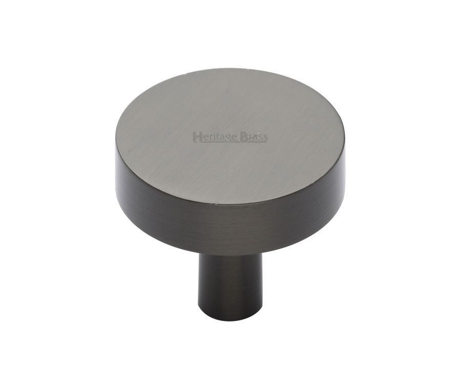 Heritage Brass Matt Bronze Disc Cabinet Knob 32mm