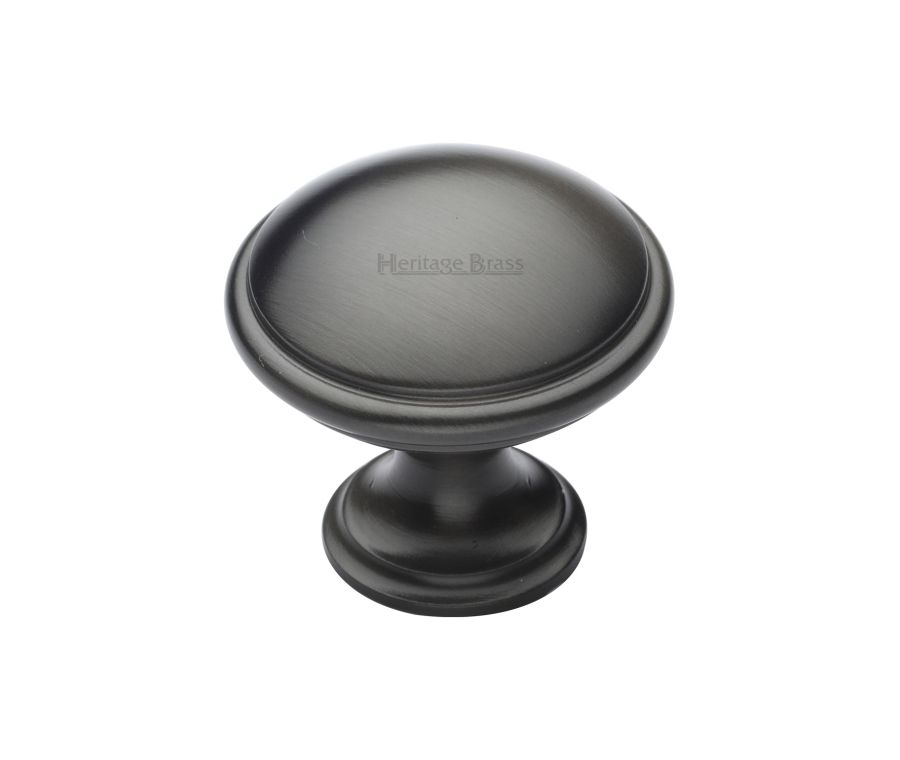 Heritage Brass Matt Bronze Domed Cabinet Knob 32mm