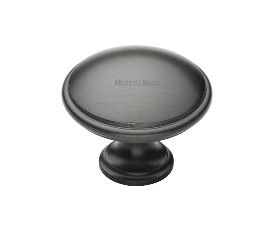 Heritage Brass Matt Bronze Domed Cabinet Knob 38mm