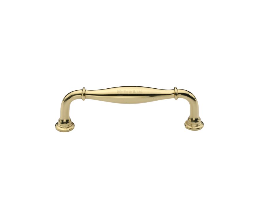 Heritage Brass Polished Brass Henley Traditional Cabinet Pull Handle 102mm
