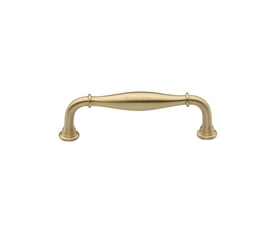 Heritage Brass Satin Brass Henley Traditional Cabinet Pull Handle 102mm