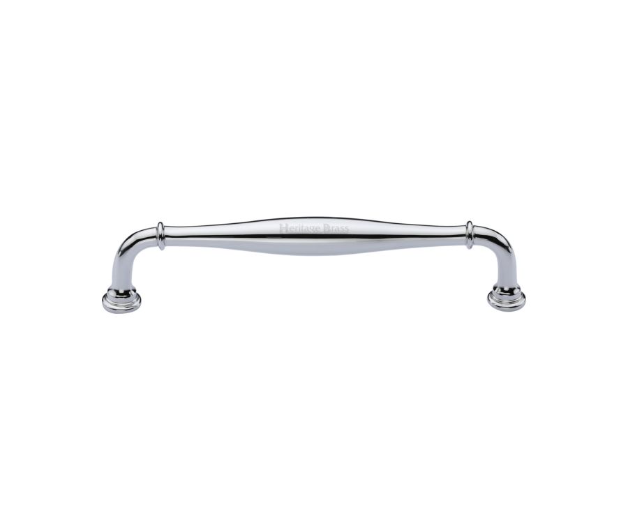 Heritage Brass Polished Chrome Henley Traditional Cabinet Pull Handle 152mm