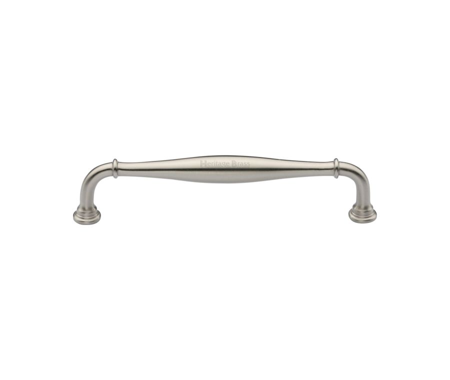 Heritage Brass Satin Nickel Henley Traditional Cabinet Pull Handle 152mm