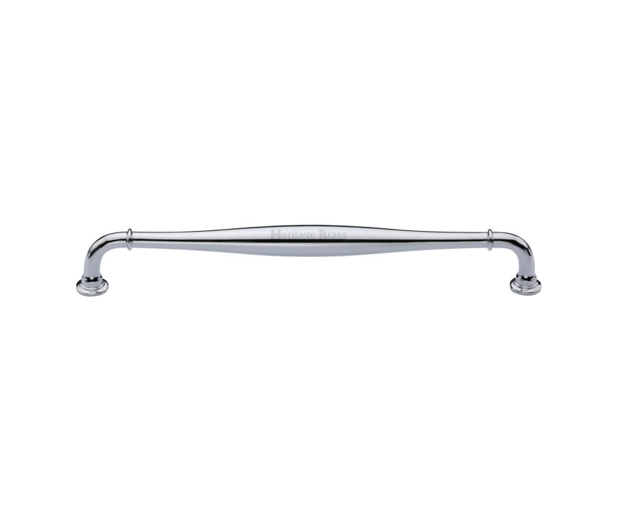Heritage Brass Polished Chrome Henley Traditional Cabinet Pull Handle 203mm