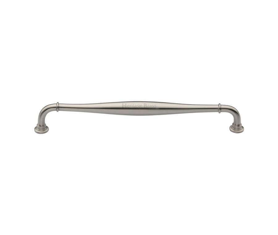 Heritage Brass Satin Nickel Henley Traditional Cabinet Pull Handle 203mm