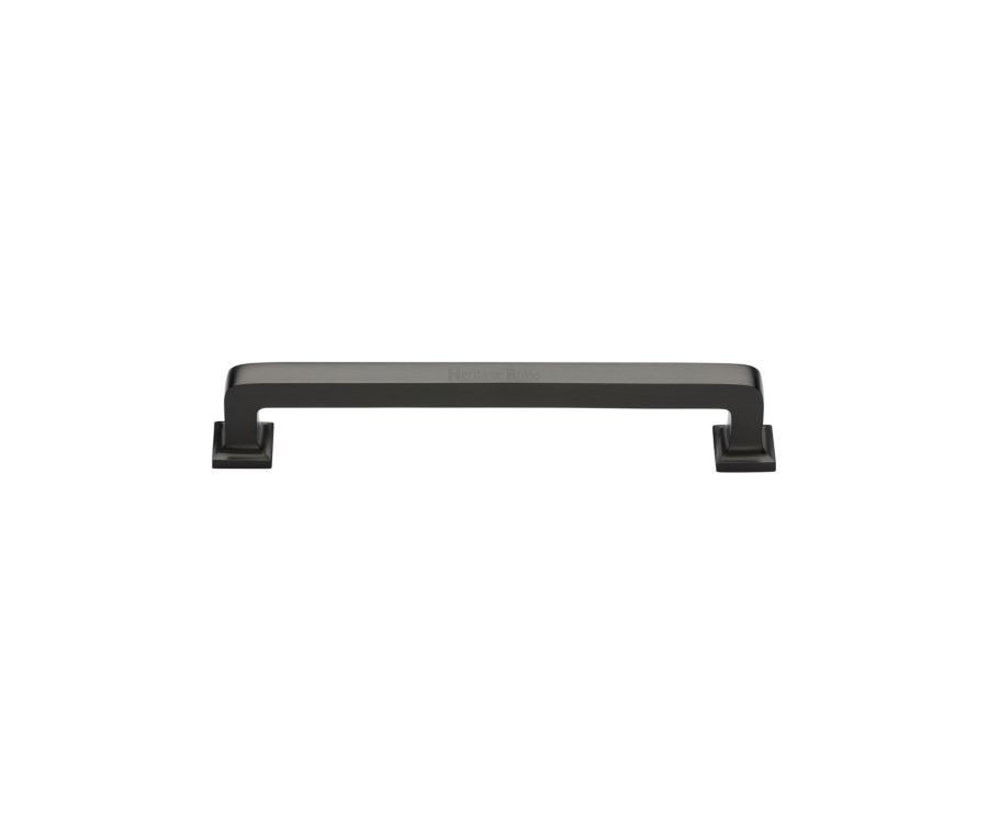 Heritage Brass Matt Bronze Square Vintage Cabinet Pull Handle 101mm