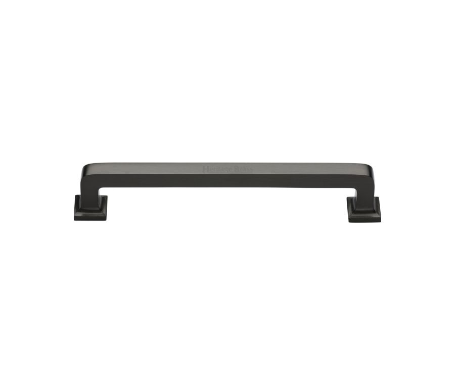 Heritage Brass Matt Bronze Square Vintage Cabinet Pull Handle 152mm