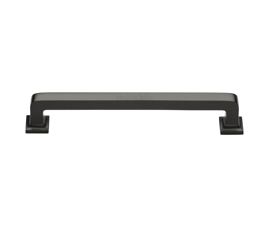 Heritage Brass Matt Bronze Square Vintage Cabinet Pull Handle 254mm