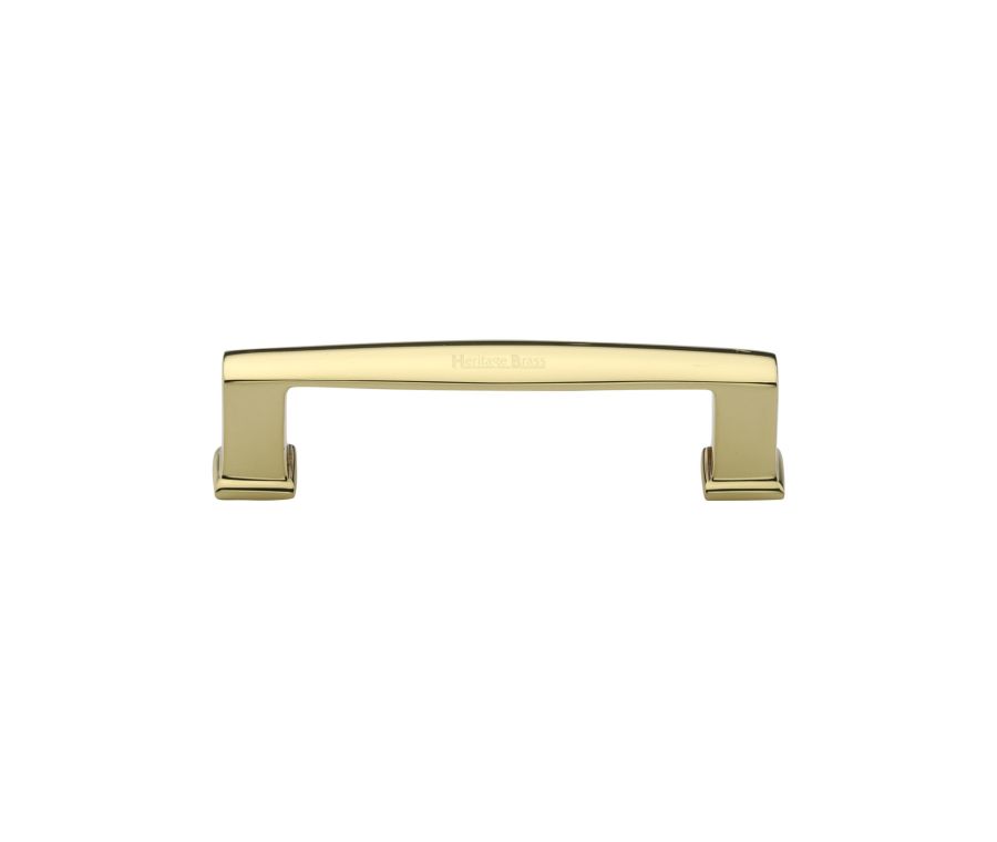 Heritage Brass Polished Brass Vintage Cabinet Pull Handle 102mm
