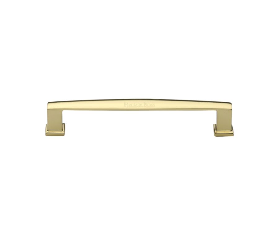 Heritage Brass Polished Brass Vintage Cabinet Pull Handle 152mm