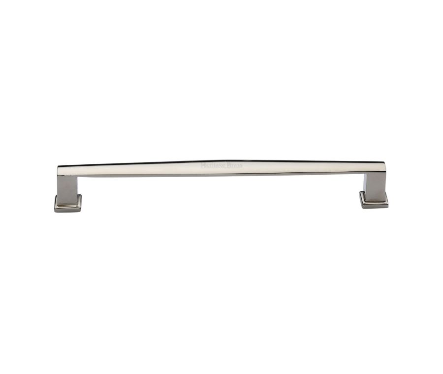 Heritage Brass Polished Nickel Finish Vintage Cabinet Pull Handle 203mm