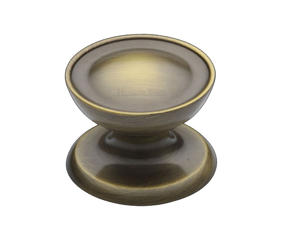 Heritage Brass Antique Brass Surrey Cabinet Knob 38mm