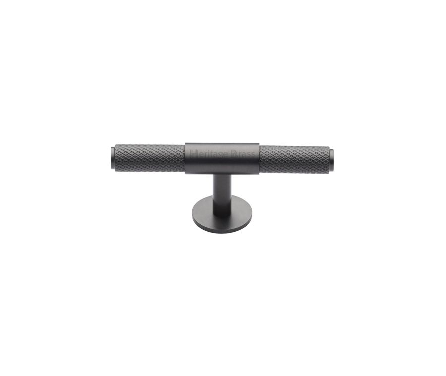 Heritage Brass Matt Bronze Knurled Fountain Cabinet Knob 60mm