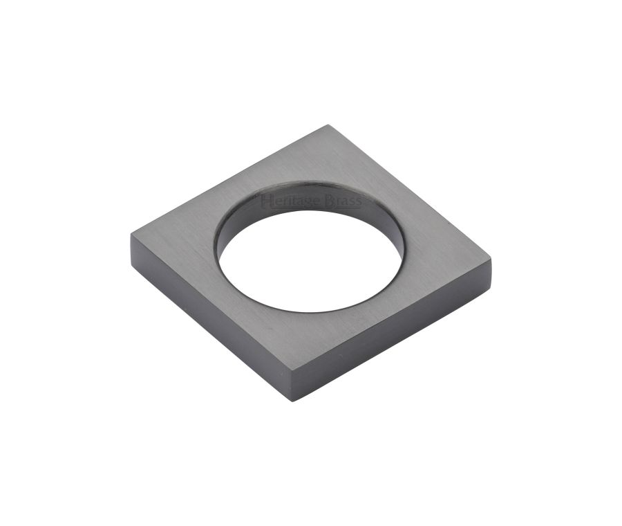 Heritage Brass Matt Bronze Square Ring Pull 40mm