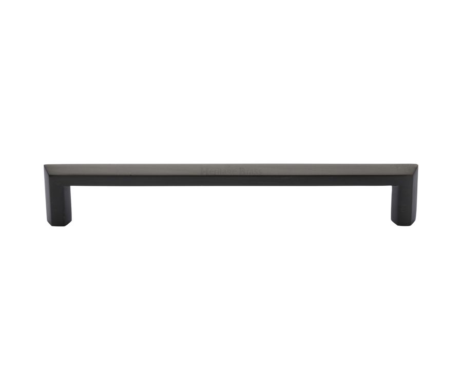 Heritage Brass Matt Bronze Hex Profile Cabinet Pull Handle 254mm