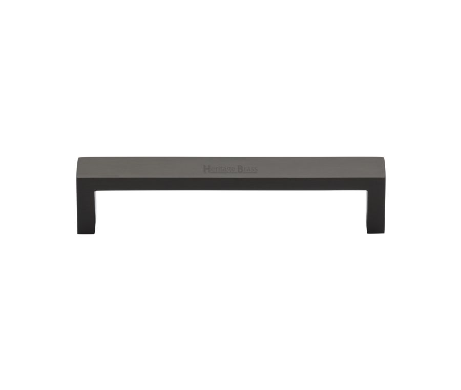 Heritage Brass Matt Bronze Wide Metro Cabinet Pull Handle 128mm